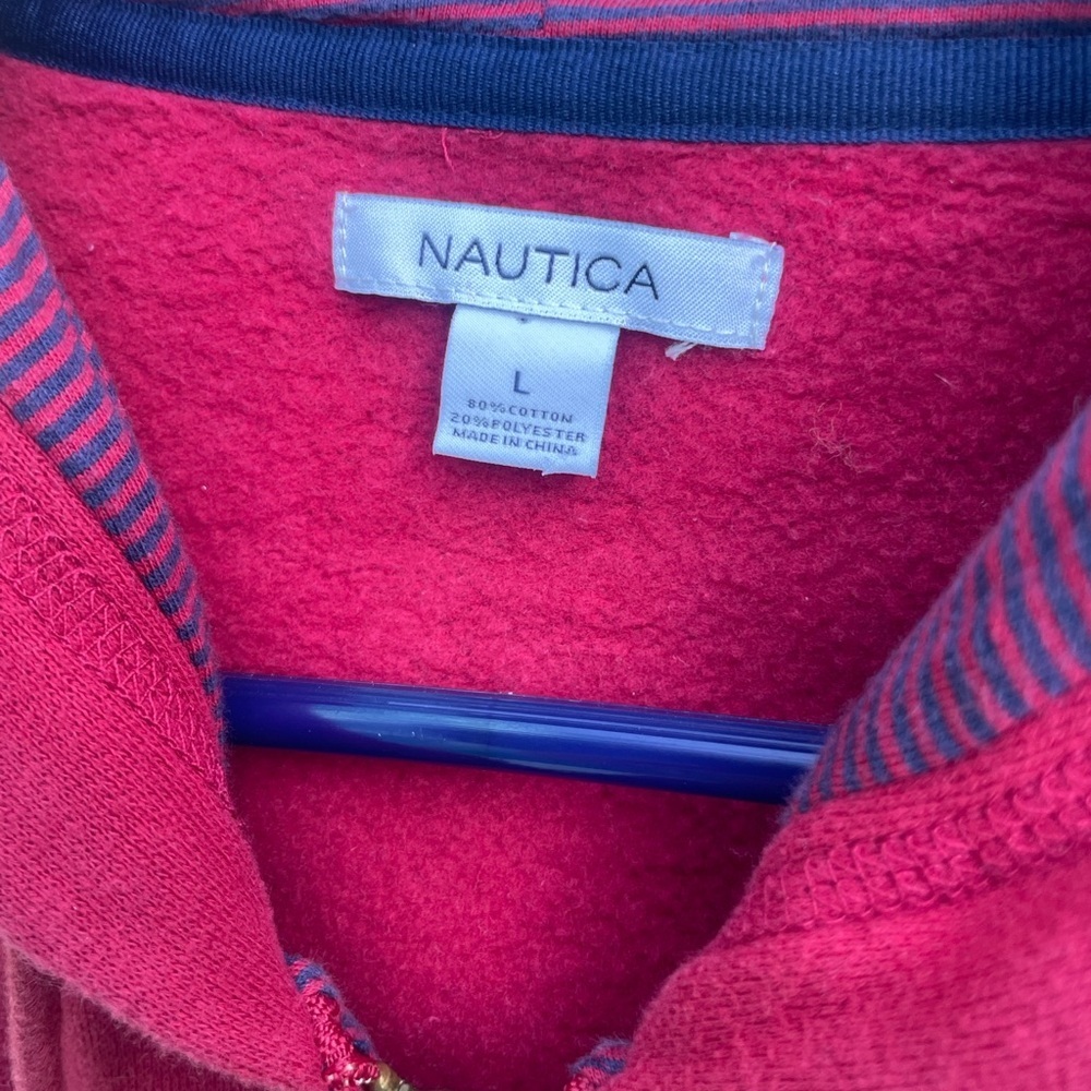 Nautica Bold Red Sweatshirt - Picture 8 of 9